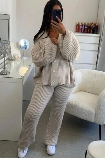 4 Buttons Loungewear Set