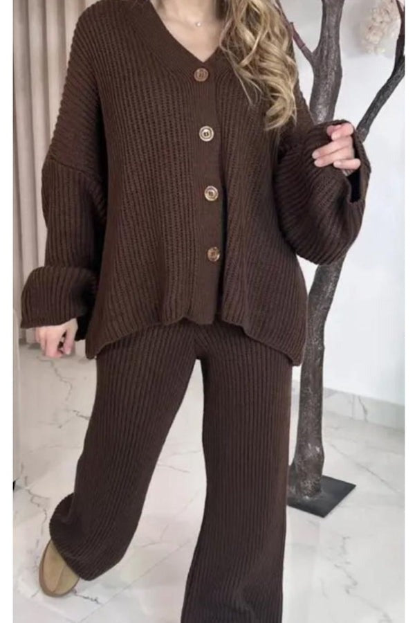 4 Buttons Loungewear Set