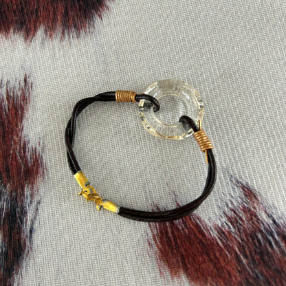 Jewelled Corded Bracelet