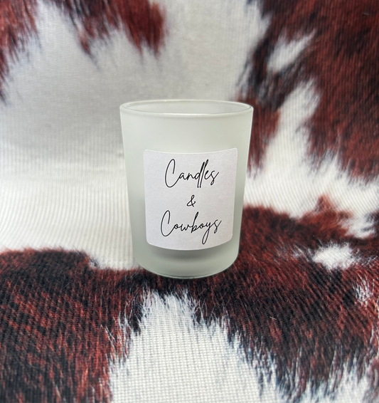 Frosted Candles & Cowboys Tealight Candle Holder Matte