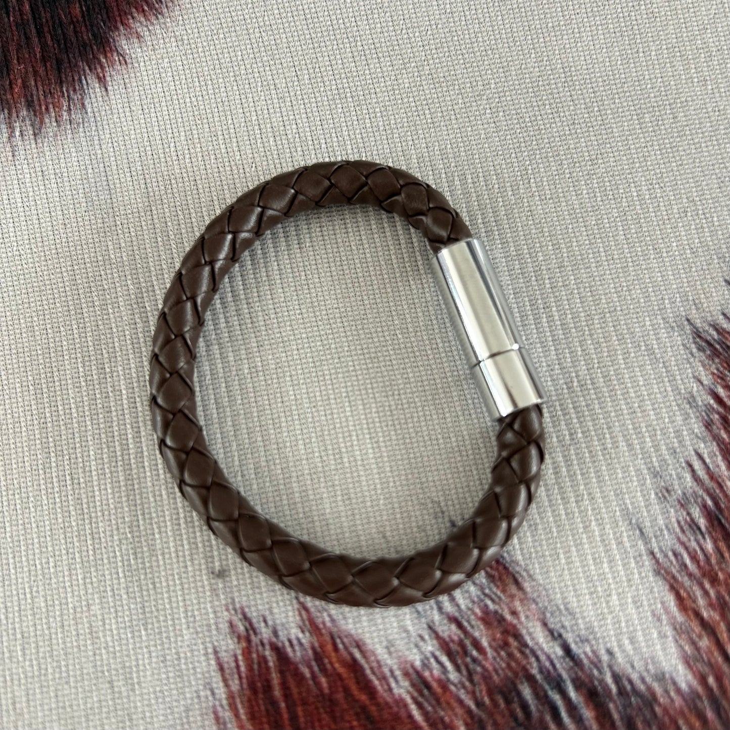 Wide Corded Bracelet