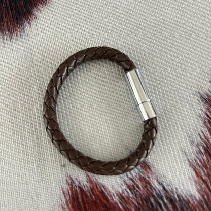 Wide Corded Bracelet
