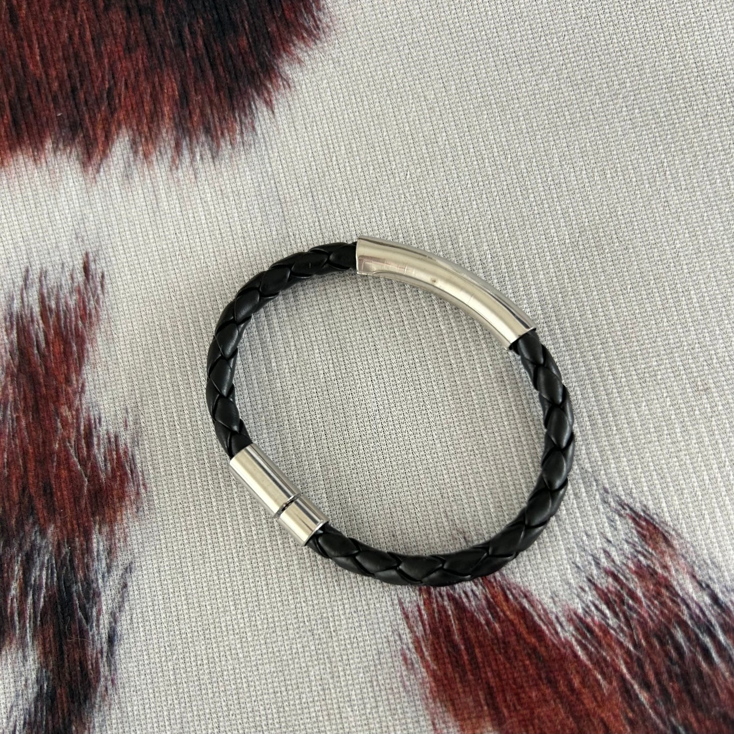 Banded Corded Bracelet