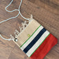 J L Maud Handmade Copper & Sand Shoulder Bag