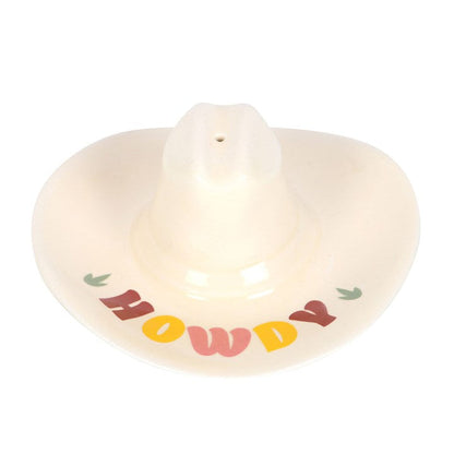 Howdy Cowboy Hat Incense Stick Holder