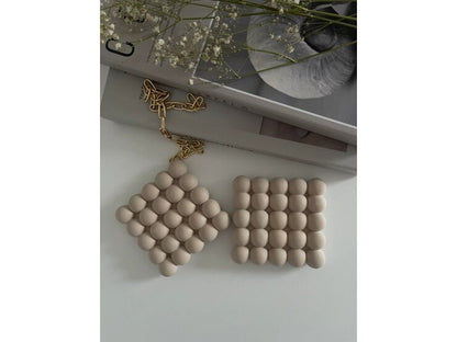 Concrete bubble coaster